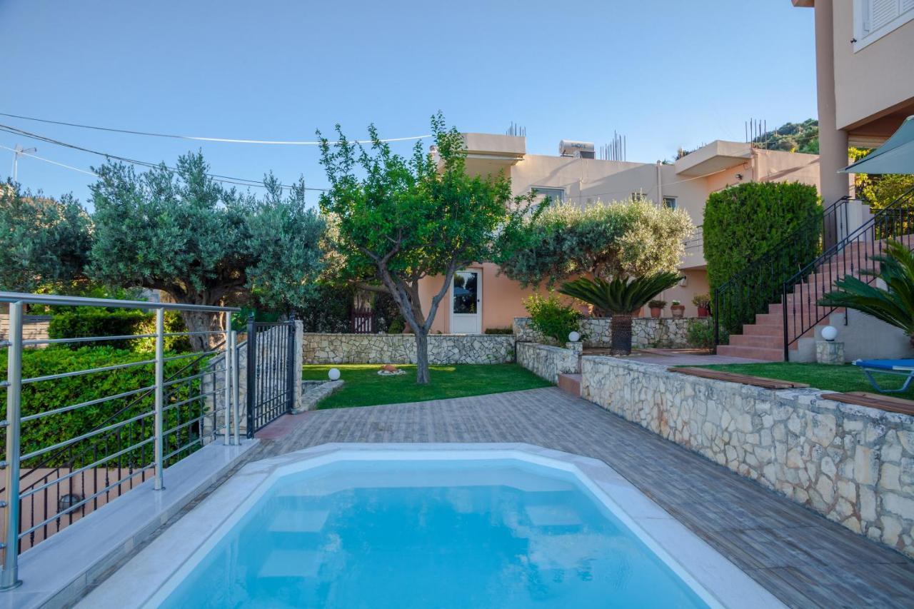 Panorama Traditional House With Private Pool Rodhiá Exterior foto